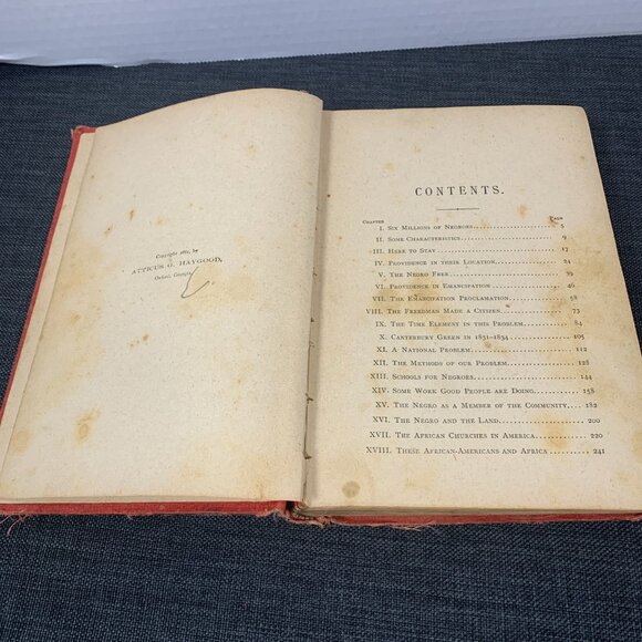 Our Brother in Black: His Freedom and His Future 1887 HAYGOOD, Atticus G. - Picture 10 of 16